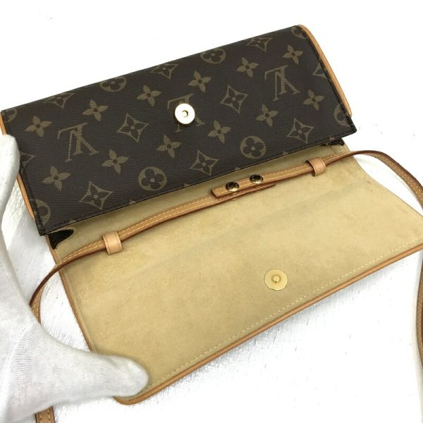 imgrc0090697185 Louis Vuitton Pochette Twin GM Pouch Monogram Brown