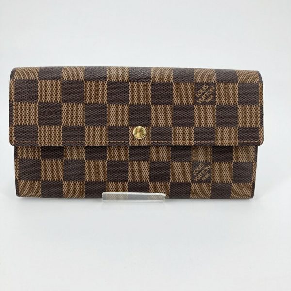 imgrc0090712593 Louis Vuitton Portefeuille Sarah Long Wallet Damier Brown