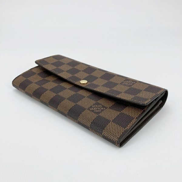 imgrc0090712596 Louis Vuitton Portefeuille Sarah Long Wallet Damier Brown