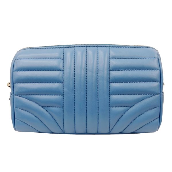 imgrc0090775204 PRADA Diagram Pouch Calf Leather Blue