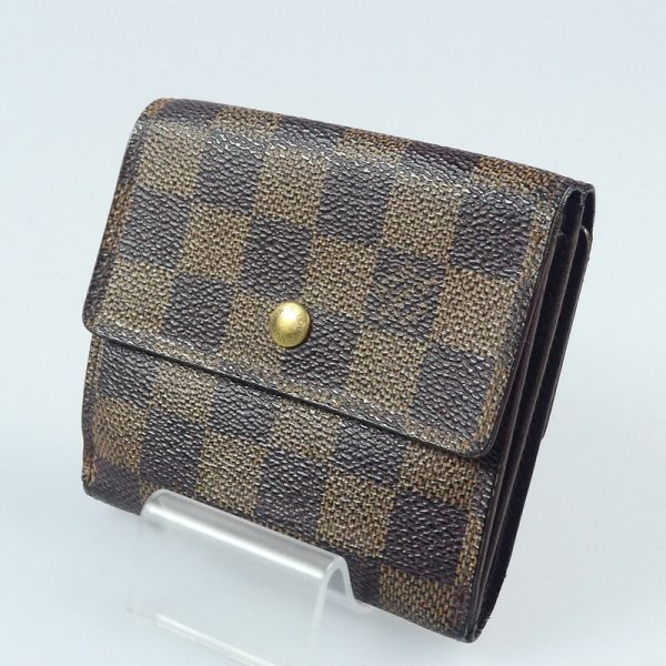 imgrc0090798447 Louis Vuitton Portefeuille Elise Wallet Damier Brown