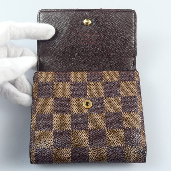 imgrc0090798457 Louis Vuitton Portefeuille Elise Wallet Damier Brown