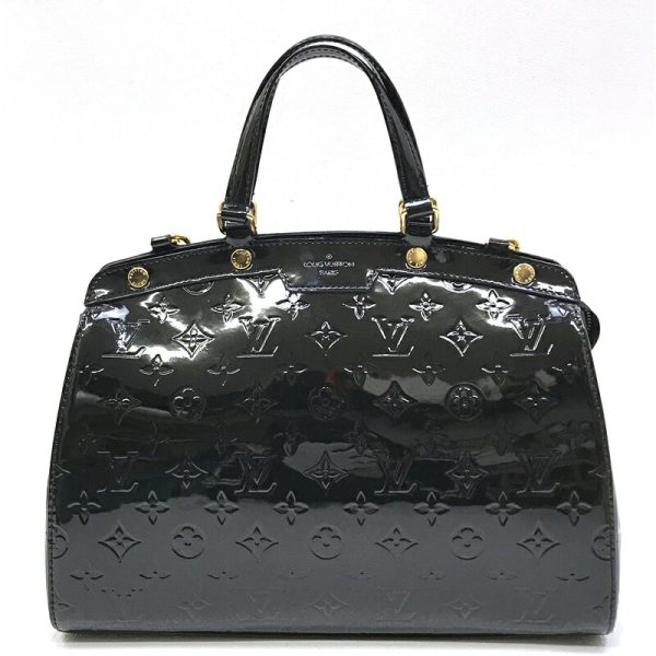 imgrc0090819513 Louis Vuitton Blair MM 2 Way Bag Monogram Vernis Noir Black