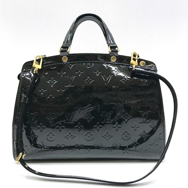 imgrc0090819514 Louis Vuitton Blair MM 2 Way Bag Monogram Vernis Noir Black