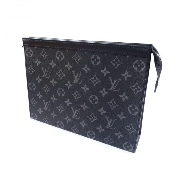 imgrc0090821208 Louis Vuitton Pochette Voyage MM Clutch Bag Eclipse Black