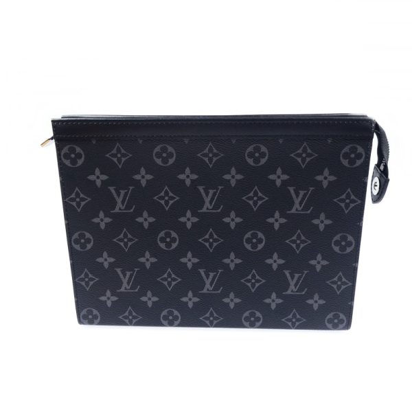 imgrc0090821209 Louis Vuitton Pochette Voyage MM Clutch Bag Eclipse Black