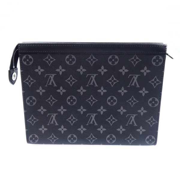 imgrc0090821210 Louis Vuitton Pochette Voyage MM Clutch Bag Eclipse Black