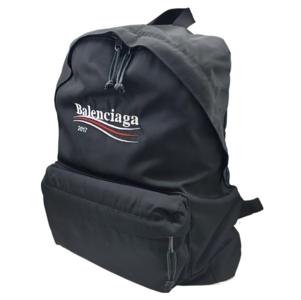 imgrc0090902674 Balenciaga Rucksack Backpack Nylon Logo Black