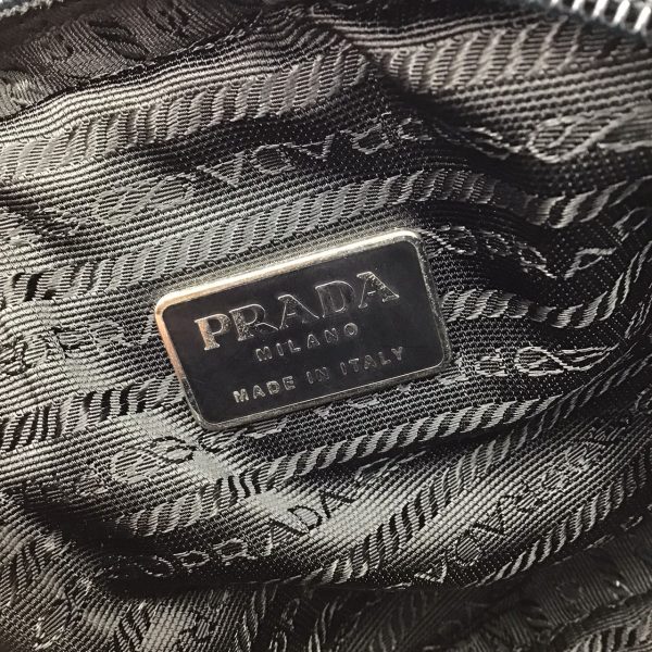 imgrc0090935039 PRADA Nylon Waist Pouch Black