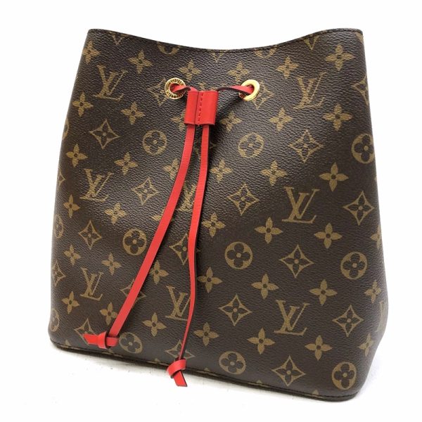 imgrc0091060063 Louis Vuitton Neo Noe Shoulder Bag Monogram Coquelicot Brown