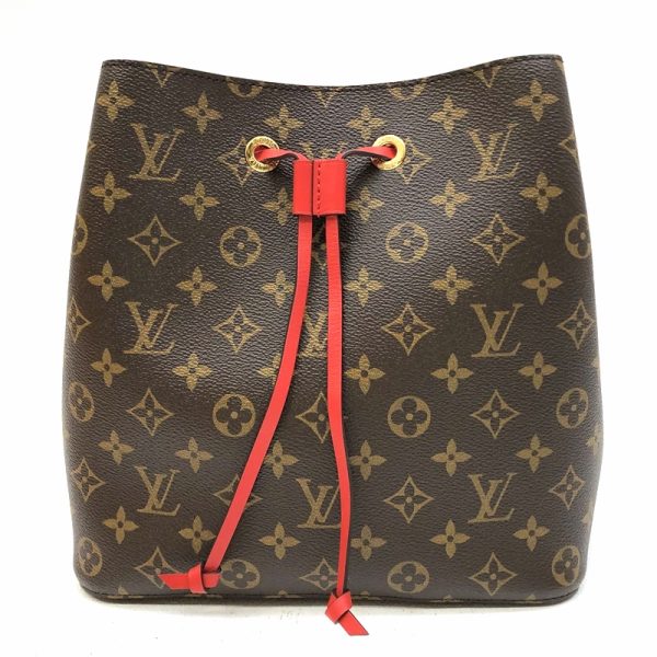 imgrc0091060064 Louis Vuitton Neo Noe Shoulder Bag Monogram Coquelicot Brown