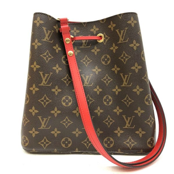 imgrc0091060065 Louis Vuitton Neo Noe Shoulder Bag Monogram Coquelicot Brown