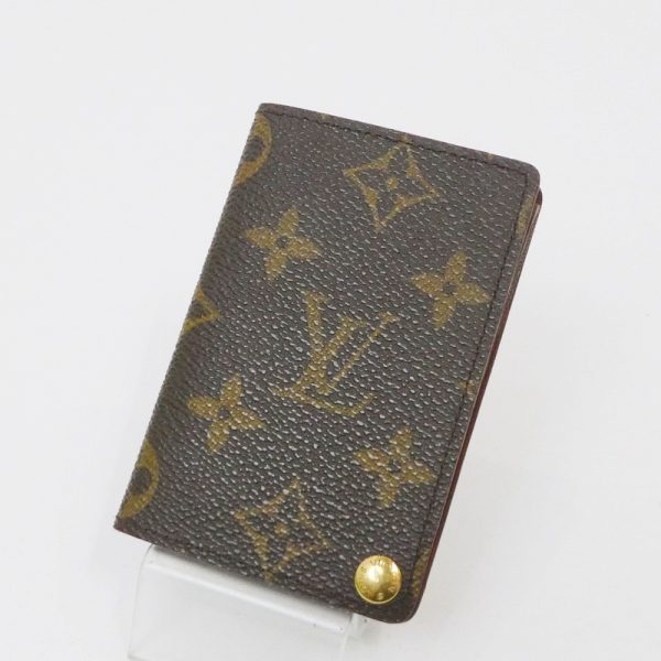 imgrc0091063378 Louis Vuitton Porto Cult Pression Card Case Monogram Brown