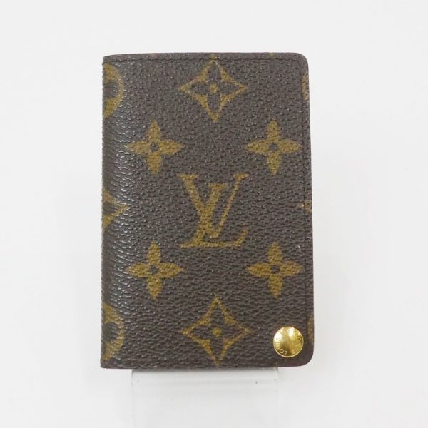 imgrc0091063379 Louis Vuitton Porto Cult Pression Card Case Monogram Brown