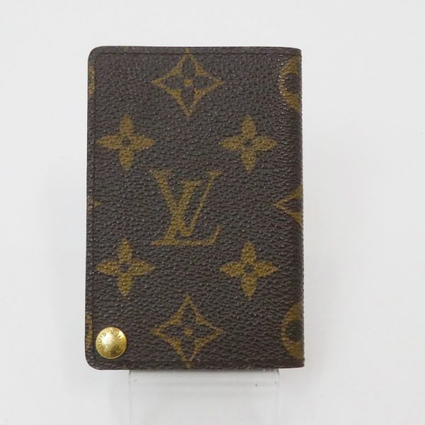 imgrc0091063380 Louis Vuitton Porto Cult Pression Card Case Monogram Brown