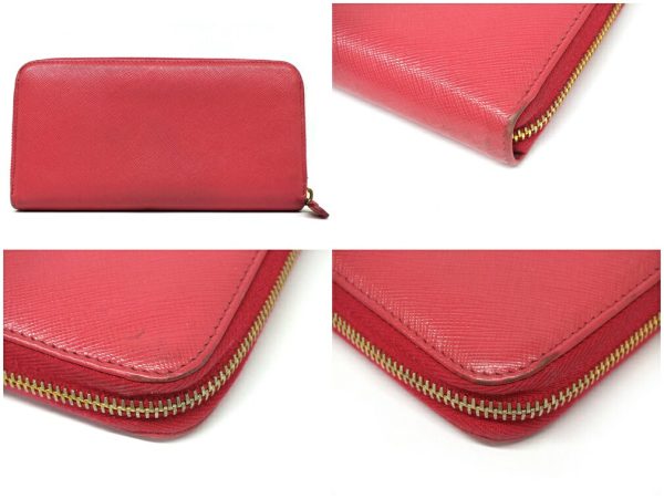 imgrc0091082018 PRADA Saffiano Long Wallet Prada Wallet Pink