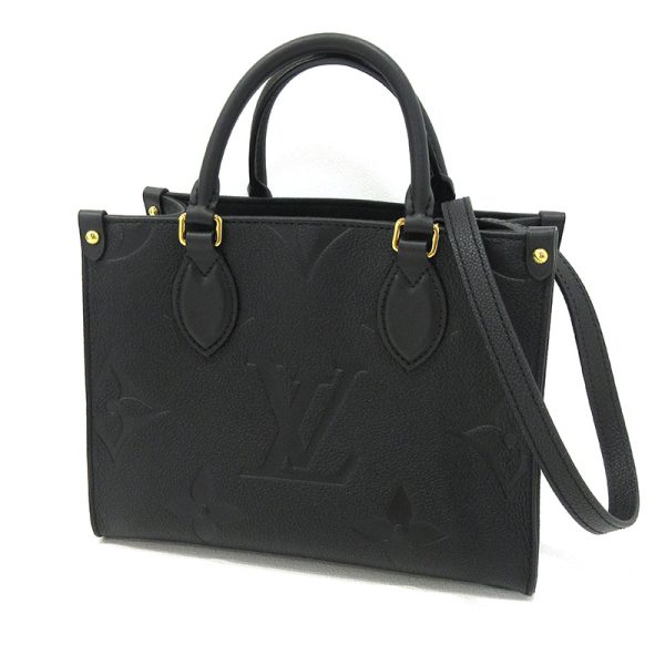 imgrc0091101482 Louis Vuitton On the Go PM 2 Way Shoulder Bag Empreinte Black