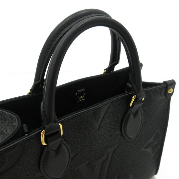 imgrc0091101485 Louis Vuitton On the Go PM 2 Way Shoulder Bag Empreinte Black