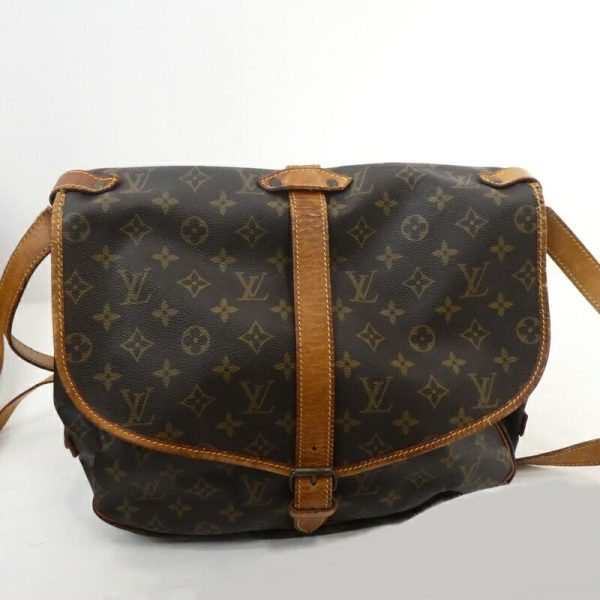 imgrc0091167044 Louis Vuitton Saumur 35 Shoulder Bag Monogram Brown