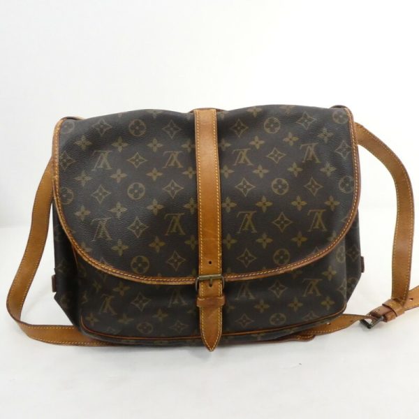 imgrc0091167045 Louis Vuitton Saumur 35 Shoulder Bag Monogram Brown