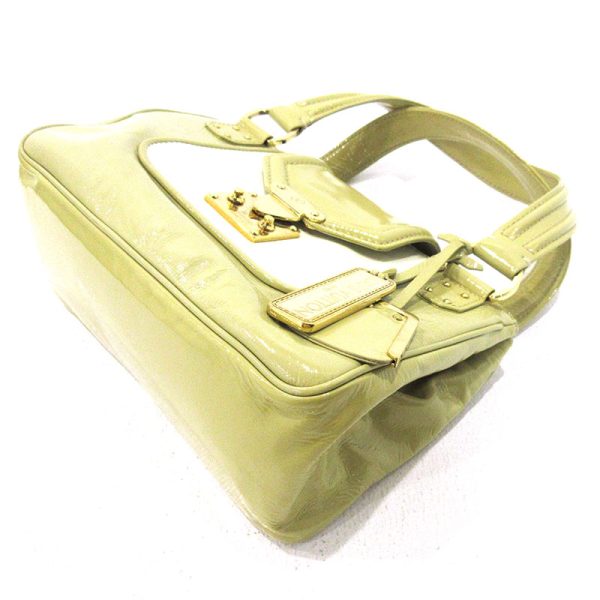 imgrc0091172560 Louis Vuitton Sac Bicolor Cruise Enamel Handbag Beige