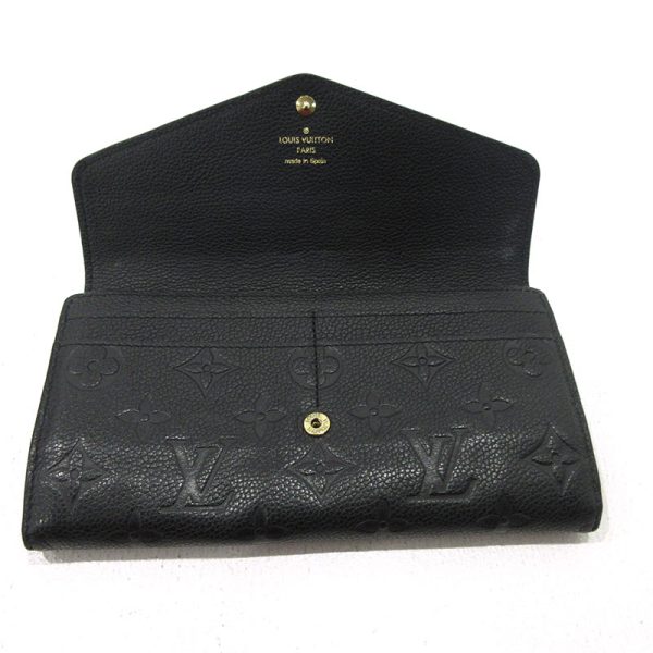 imgrc0091180543 Louis Vuitton Portefeuille Sara Bi FLong Wallet Empreinte Black