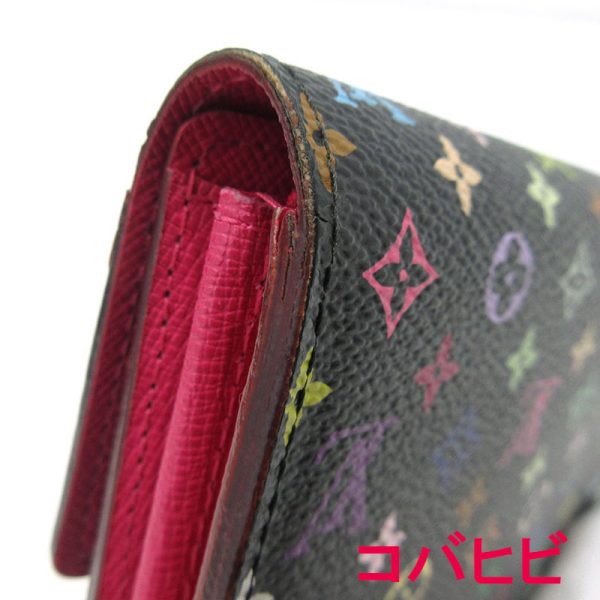 imgrc0091198311 Louis Vuitton Portefeuille Sara Bi FLong Wallet Monogram Multicolor Black