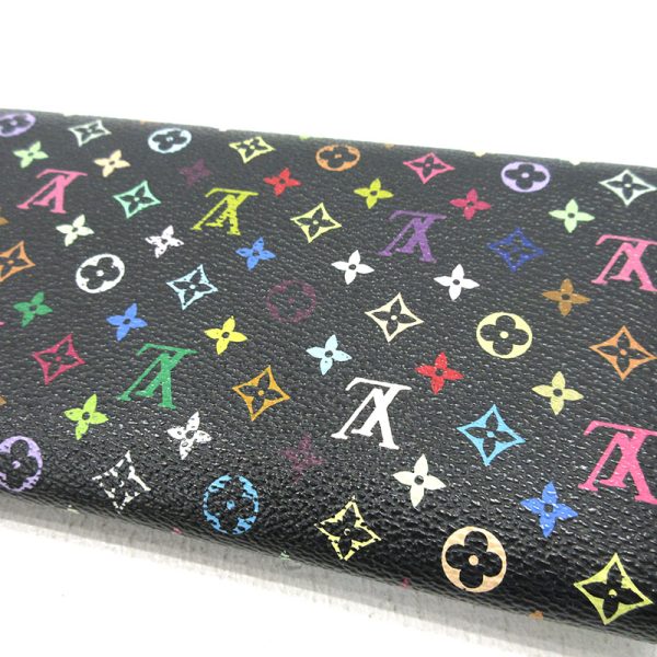 imgrc0091198314 Louis Vuitton Portefeuille Sara Bi FLong Wallet Monogram Multicolor Black