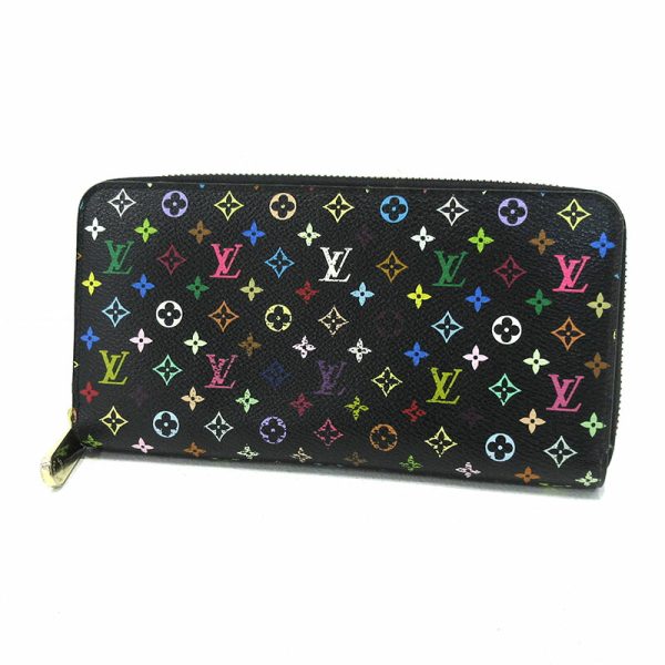 imgrc0091198705 Louis Vuitton Zippy Wallet Long Wallet Multicolor Black