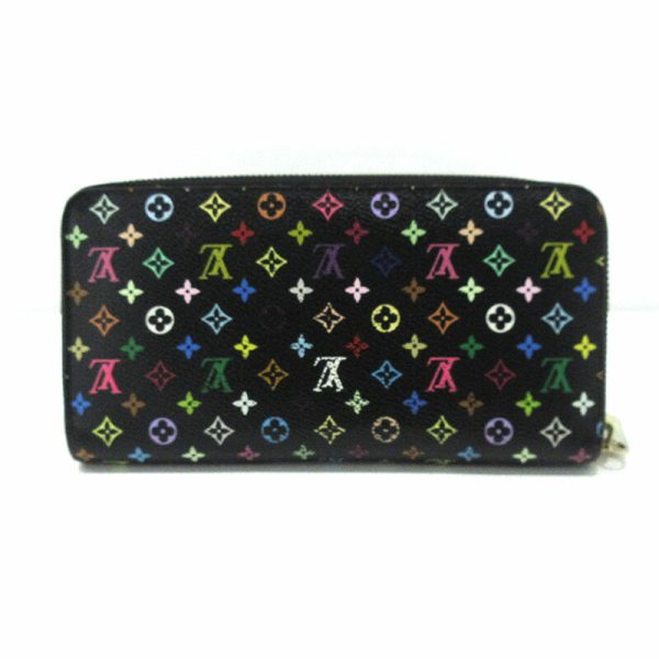 imgrc0091198706 Louis Vuitton Zippy Wallet Long Wallet Multicolor Black