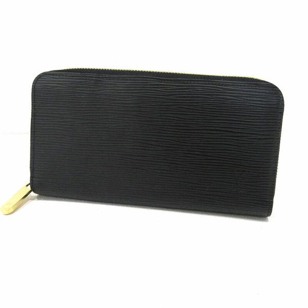 imgrc0091199599 Louis Vuitton Zippy Wallet Long Wallet Epi Black