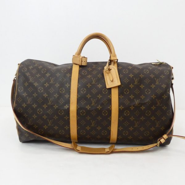 imgrc0091209376 Louis Vuitton Keepall 60 Bandouliere Bag Monogram Brown