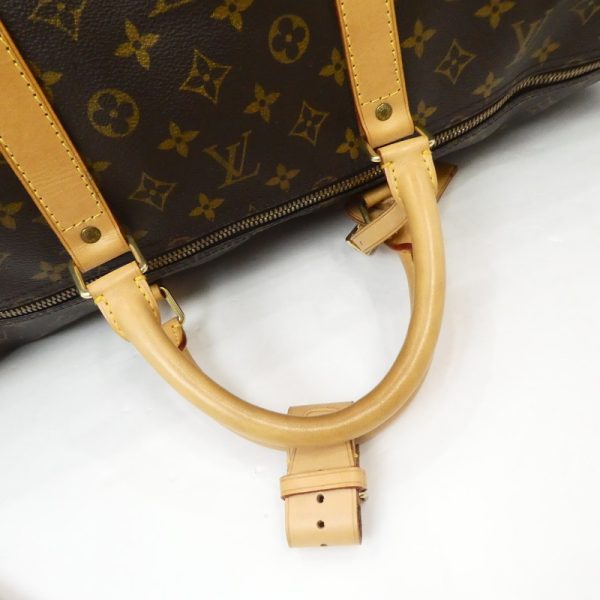 imgrc0091209378 Louis Vuitton Keepall 60 Bandouliere Bag Monogram Brown