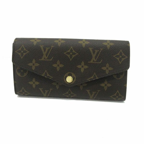 imgrc0091245460 Louis Vuitton Portefeuille Sara Bi FLong Wallet Monogram Brown