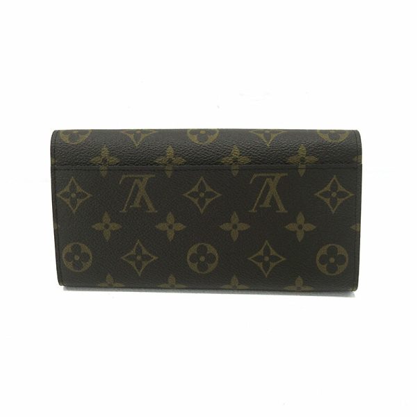 imgrc0091245462 Louis Vuitton Portefeuille Sara Bi FLong Wallet Monogram Brown