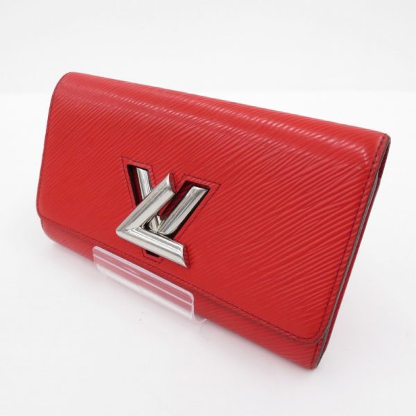 imgrc0091256295 Louis Vuitton Portefeuille Twist BifLong Wallet Epi Red