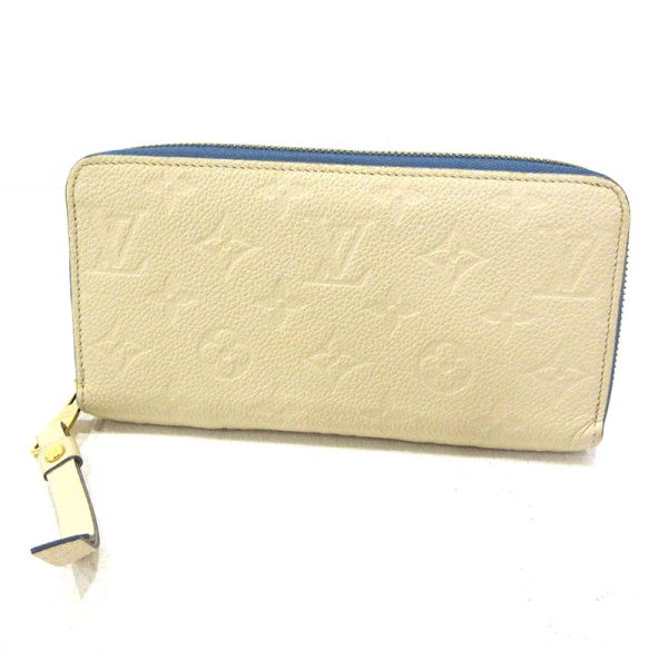 imgrc0091357561 Louis Vuitton Zippy Long Wallet Empreinte Cream White