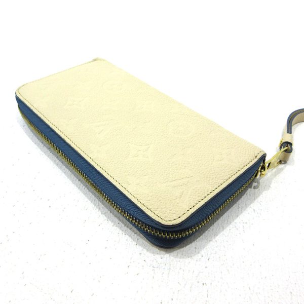 imgrc0091357563 Louis Vuitton Zippy Long Wallet Empreinte Cream White