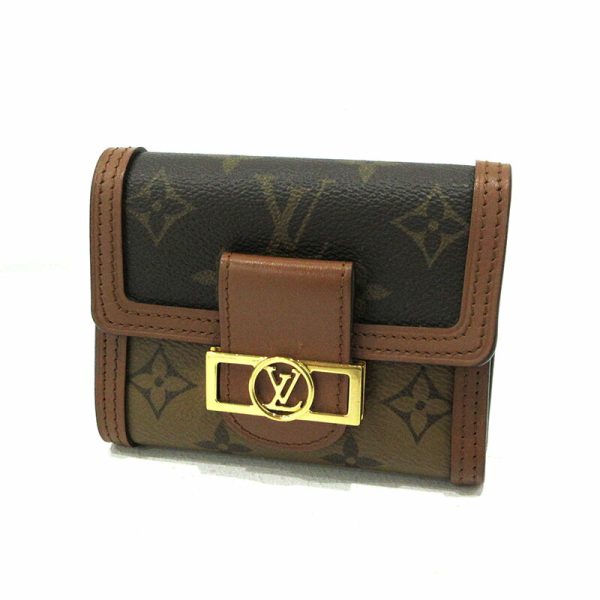 imgrc0091379026 Louis Vuitton Portefeuille Dauphine Wallet Reverse Brown