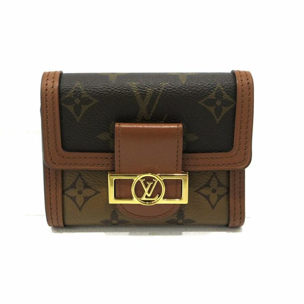 imgrc0091379027 Louis Vuitton Portefeuille Dauphine Wallet Reverse Brown