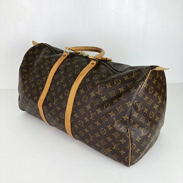 imgrc0091410709 Louis Vuitton Keepall 55 Bag Bag Monogram Brown