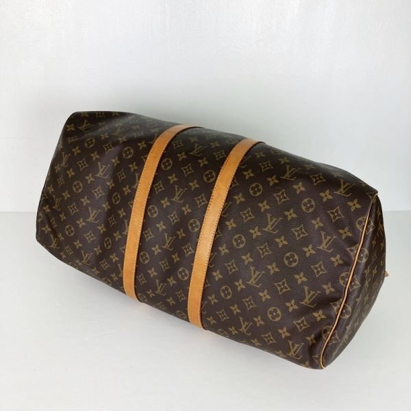 imgrc0091410714 Louis Vuitton Keepall 55 Bag Bag Monogram Brown