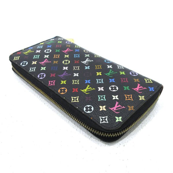 imgrc0091423031 Louis Vuitton Zippy Wallet Long Wallet Monogram Multicolor Black