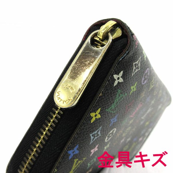 imgrc0091423036 Louis Vuitton Zippy Wallet Long Wallet Monogram Multicolor Black