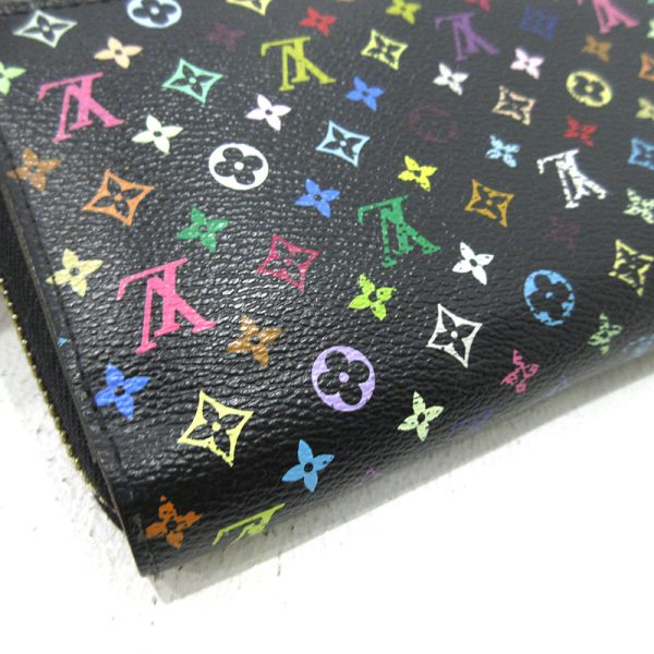 imgrc0091423040 Louis Vuitton Zippy Wallet Long Wallet Monogram Multicolor Black