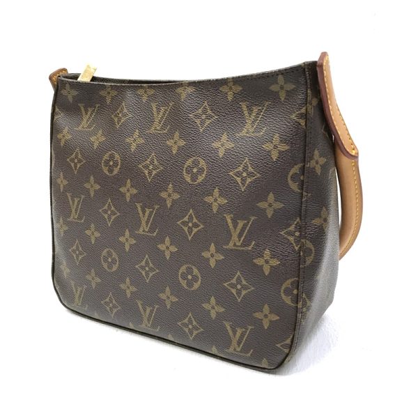 imgrc0091855928 Louis Vuitton Looping MM Shoulder Bag Monogram Brown