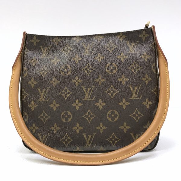 imgrc0091855930 Louis Vuitton Looping MM Shoulder Bag Monogram Brown