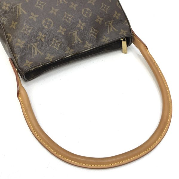 imgrc0091855936 Louis Vuitton Looping MM Shoulder Bag Monogram Brown