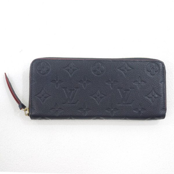 imgrc0091874751 Louis Vuitton Portefeuille Clemence Wallet Empreinte Blue