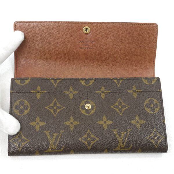 imgrc0091919822 Louis Vuitton Pochette Porte Mone BifLong Wallet Monogram Brown